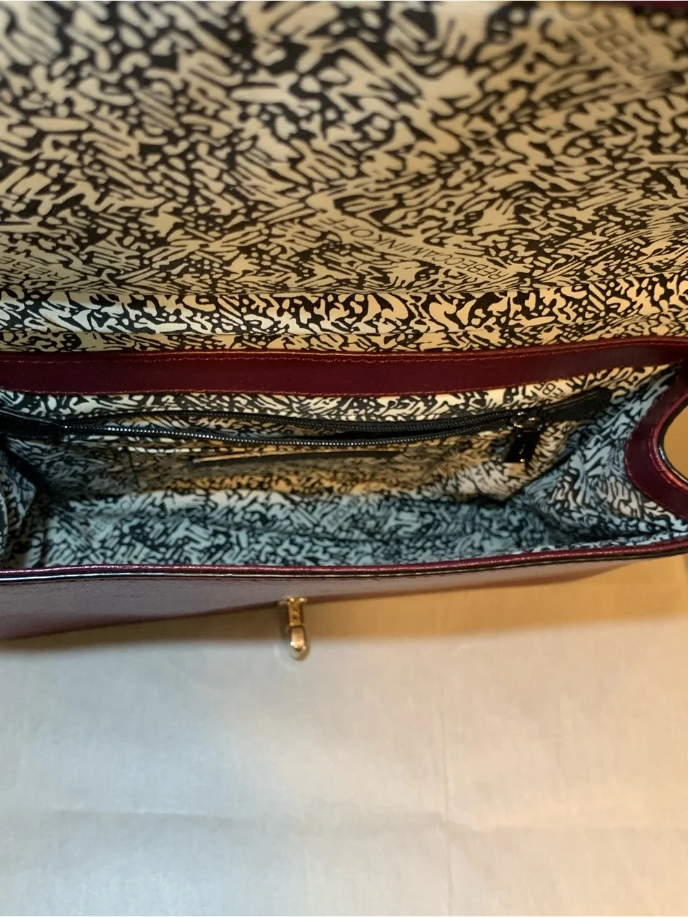Rebecca Minkoff Love Quilted Leather Crossbody in Merlot